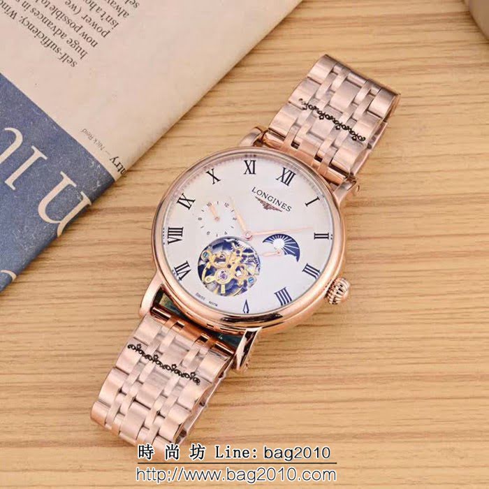 LONGINES浪琴 經典款 頂級全自動機械精品男士腕表 WSS1862